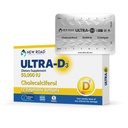 New Road Health Supply, High-Potency Vitamin D3 50 000 IU, Raz týždenne Softgel, podporuje kosti, zuby a imunitné zdravie, Easy-to-Swallow, Gluten-Free, 12 Počet