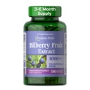 Puritan's Pride Premium Bulberry Fruit Extract 250 mg (1000mg Ekvivalent), 4:1 Concentrated Herbal Supplement, Vitamin C, 3 - 6 Month Supply, 180 Rapid Release Softgels (Backaging May Vary)