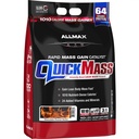 ALLMAX QUICKMASS, Cookies & Cream - 10 lb - Rýchly mass Gain Catalyst - Až 64 Grams of Protein per Serving - 3:1 Carb to Protein Ratio - Zero Trans Tuk - Až 70 Servings