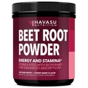 Organická repa koreňový prášok s vitamínom B12 & Coryceps - Oxid dusnatý doplnok - cvikla prášok na energiu a po tréningu zotavenie - Mix s vodou alebo smoothies, Cherry Berry chuť - 30 porcií