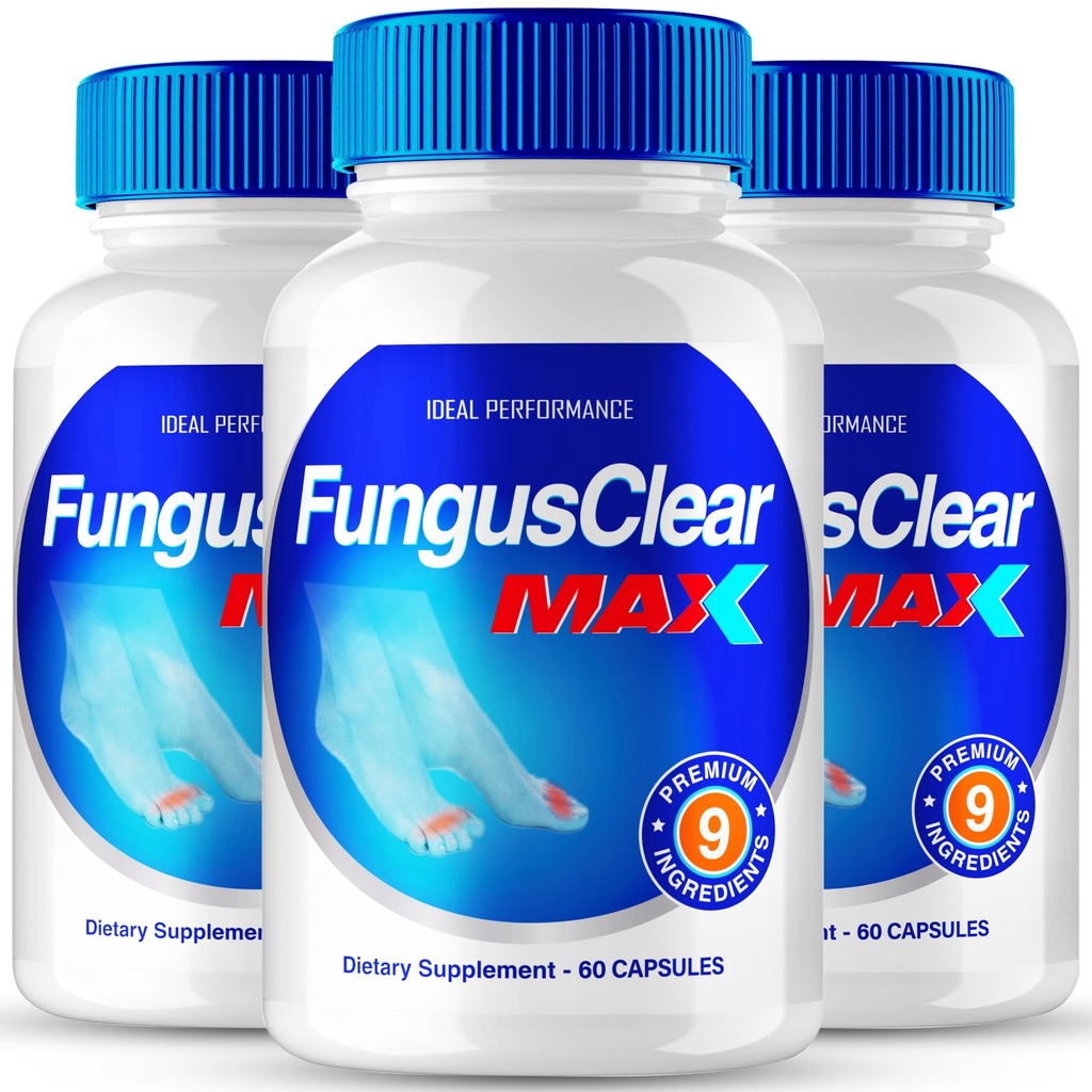IDEAL VÝKON (3 balenia) Fungus Clear Max Toenail Tabletky (180 kapsúl)