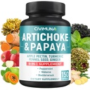 Artičoky Kapsule s Artičoke, Papaya, Apple pektin a ďalšie - 150 Kapsule - od 5 mesiacov Dodávka