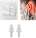 Tinitus Relief pre zvonenie uší, Tinnitus Relief Device, Anti Tinnitus Relief Ušný klip, Zariadenie pre zastavenie zvonenie uší, Tinnitus Earplug pre zvonenie v ušiach, Tri vrstvy Reduction Earplug (1pár)