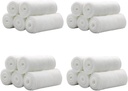 StravovanieBiting 20 roliek 4 palec x 4.92 Yards Valcované Gauze Stretch Bandage/stredná trieda Sterilná prvá pomoc Starostlivosť o ranu Bavlna Ply/Stretched Gauze Bandage Rolls s lekárskym pásom