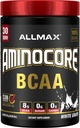ALMMAX Nutrition AMINOCORE BCAA Powder, 8.18 Grams of Amino Acids, Intra and Post Workout Recovery Drink, Gluten Free, White Grape, 315 g