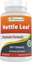Najlepšie Naturals Nettle Leaf Extract 5000 mg Ekvivalent per Serving- 120 Kapsule