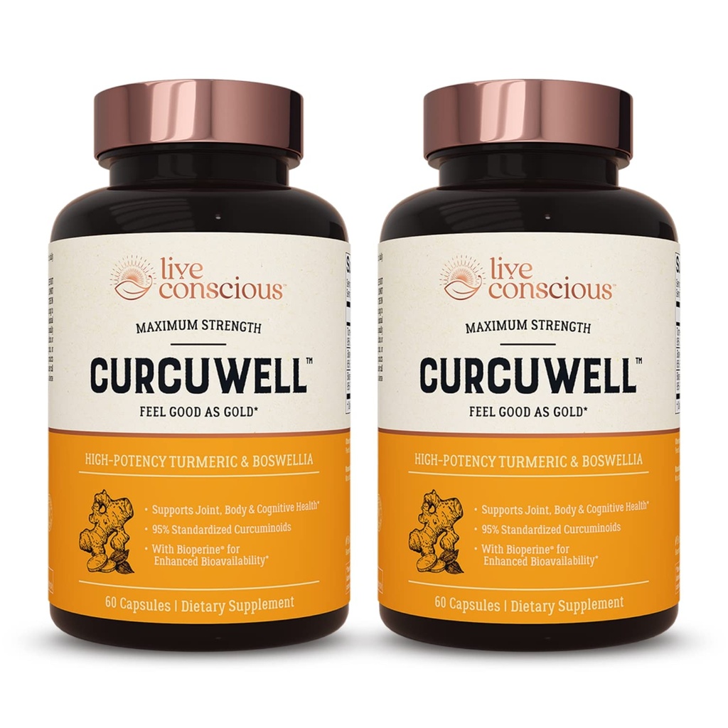 Live Vedomé CurcuWell - Curcumin a Boswellia Blend 