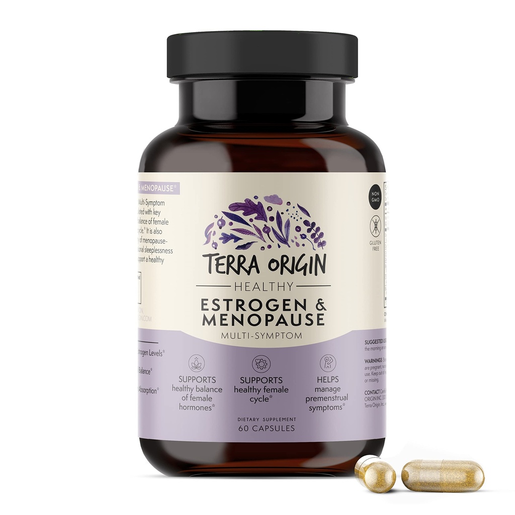 TERRA ORIGIN Multi-Symptom Menopauza Doplnky pre ženy 