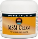 Zdroj prírodné MSM krém - obsahuje vitamín E a Ginkgo - 2 oz