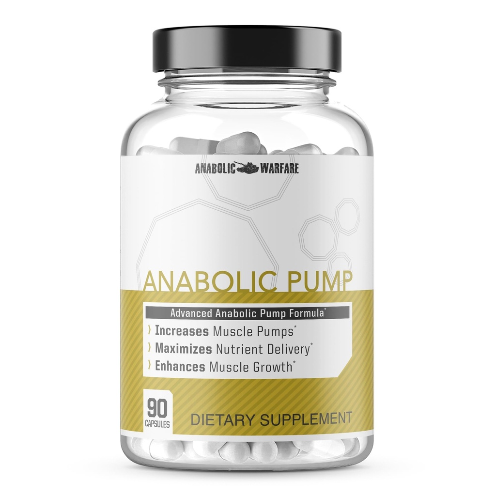 Anabolické čerpadlo, Advanced Pump Formula, zvýšenie svalové čerpadlá*, Maximalizovať Nutrient dodávky* (90 kapsúl)