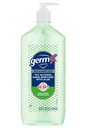 Germ-X Advanced Hand Sanitizer s aloe a vitamínom E, Nedrzý hydratačný gél, Instantné a žiadne opláchnuť vzorec, Pumpa fľaša, Späť do školských zásob, 1 Liter