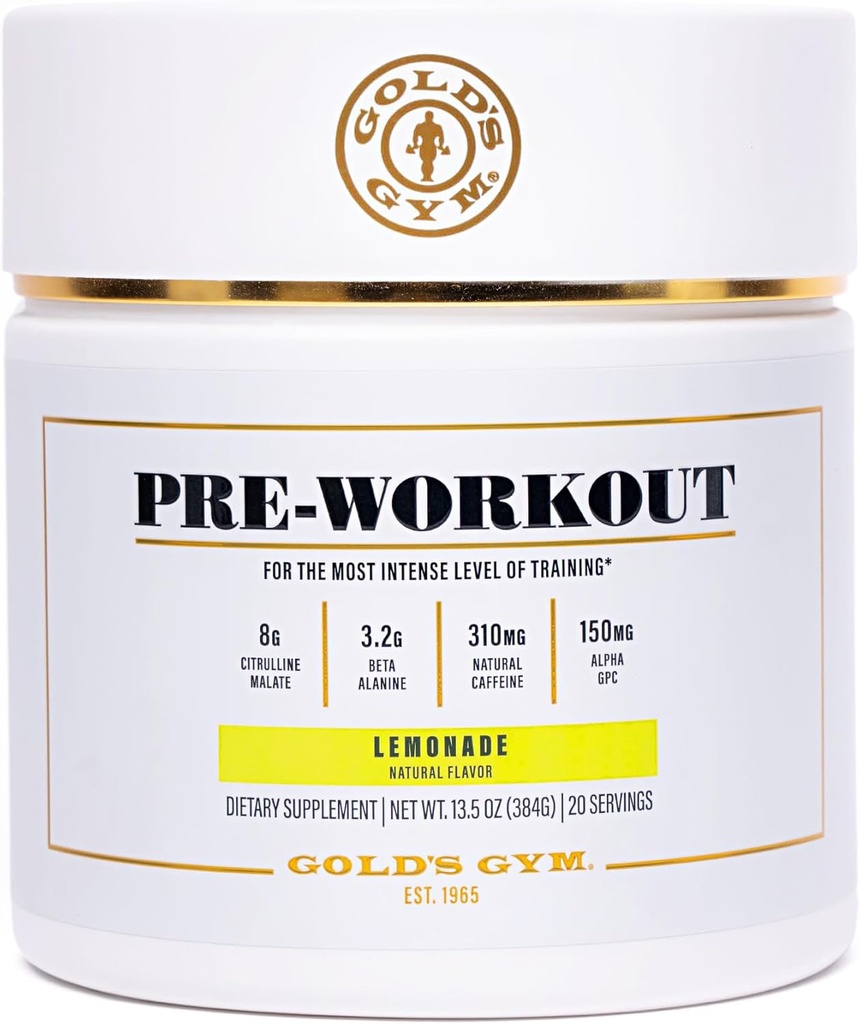 Gold's Gym Nutrition Pre-Workout Powder 