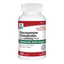 Kvalitná voľba Glukozamín 1500 mg s chondroitínom a MSM Joint and Cartilage Health Dietary Supplement in 120 tabliet (3 balenia)