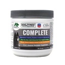 Dogzymes Complete - Probiotiká, prebiotiká, Glukozamín, Chondroitín, MSM a kyselina hyalurónová, Kompletná starostlivosť o pleť (8 Ounce)
