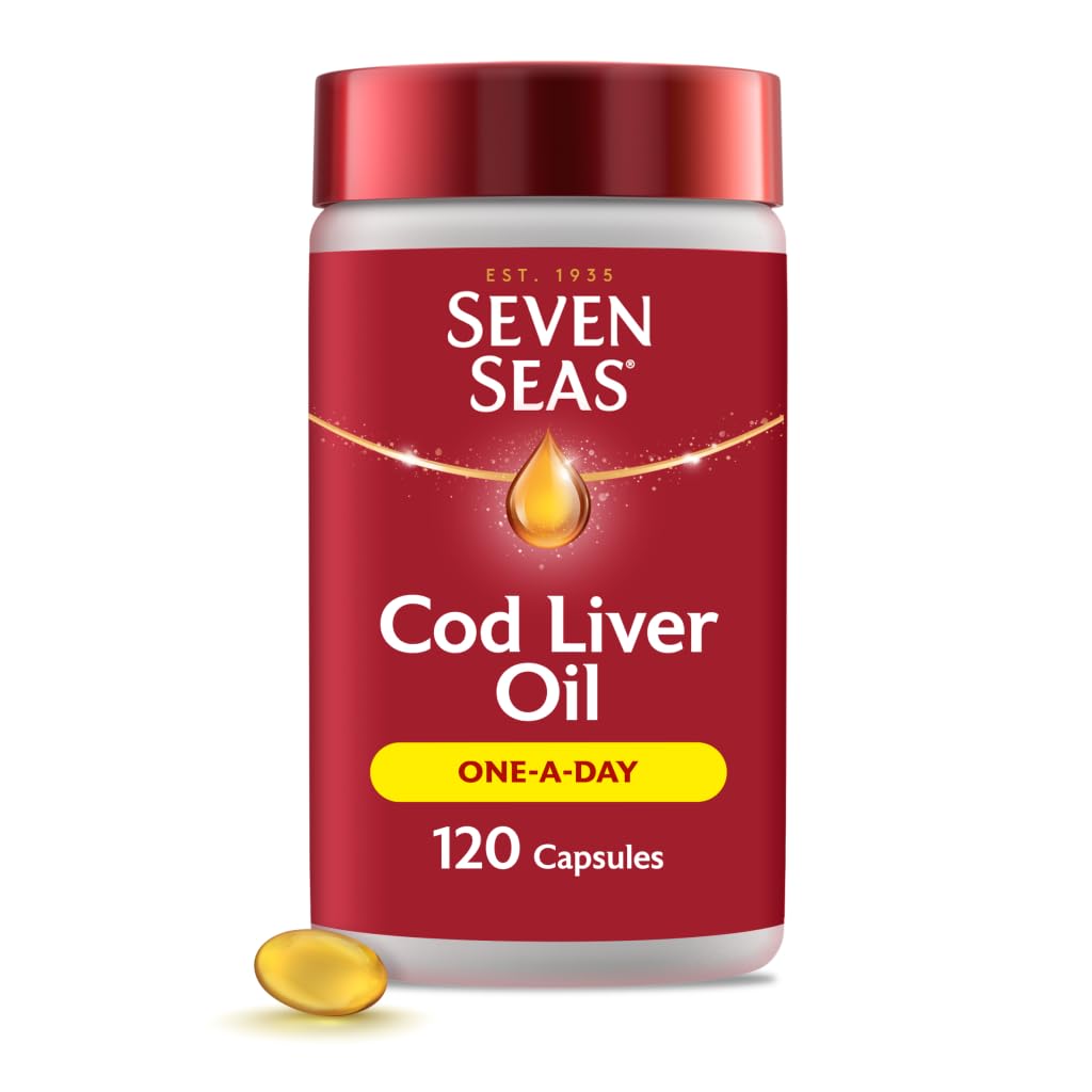 Sedem morí Pure Cod Liver Oil 120 kapsúl