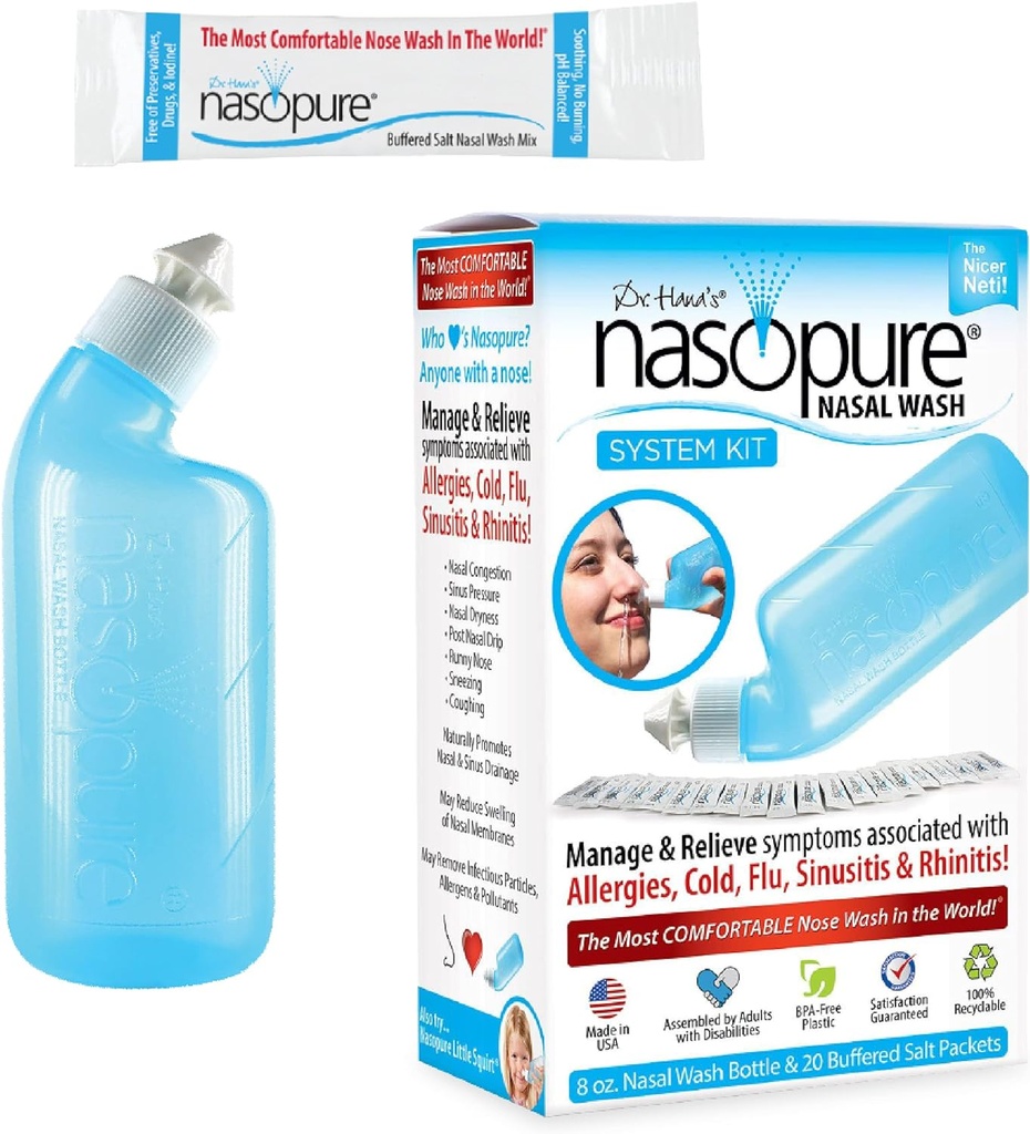 Nasopure Nasal Wash, System Kit, 