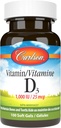 Carlson Vitamín D3 1000 IU, 100 Softgels