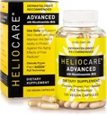 He-lioc-a-re Adv-ANC-ed Niacin B3 doplnok: Fernblock PLE extrakt 240mg per serving - podporuje zdravie kožných buniek W/Antioxidant bohatý vitamín B3 Niacin 500 mg - 120 Vegan kapsuly