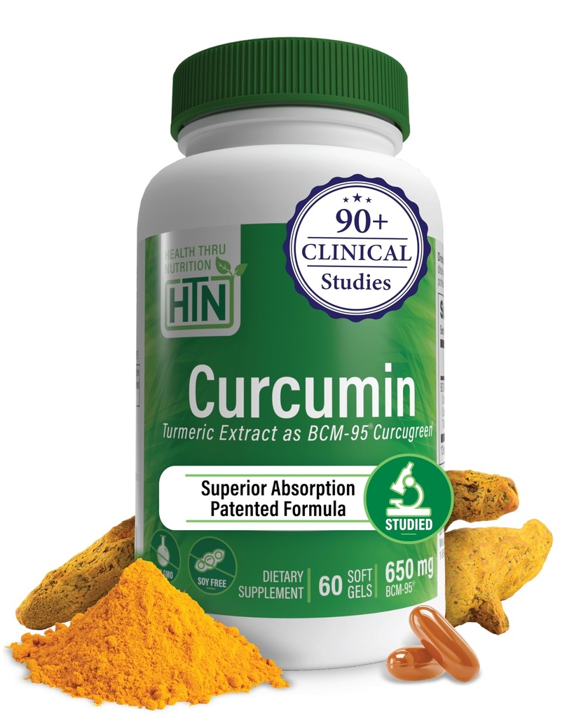 Zdravie Thru Nutrition Curcumin 650mg BCM-95 Curcugreen 