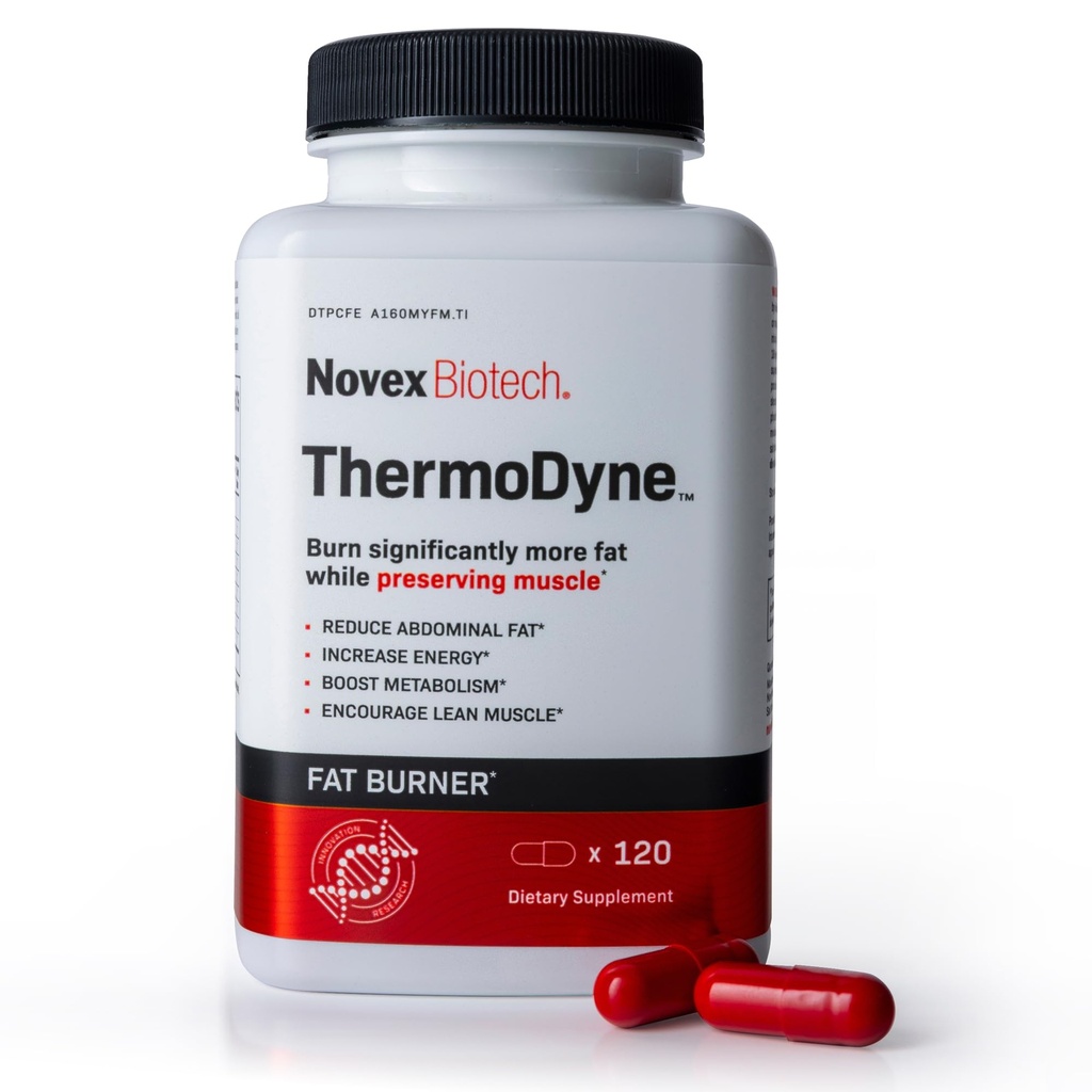 Novex Biotech ThermoDyne - Termogénny spaľovač tukov pre mužov 