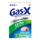 Dulcolax Jednodňové Relief Laxative Tablets, Bisakodyl 5 mg, 50 Gróf & Gas-X Extra sila Chewable Gas Relief Tablets, Simeticone 125 mg, Cherry Flavor - 18 Gróf Bundle