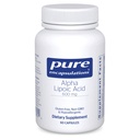 Pure Encapsulations Alpha Lipoic Acid 600 mg - ALA Supplement for Liver Support, Antioxidanty, Nerve Health, Cardiovary Health & Carbohydrát Support - Premium Alpha Lipoic Acid - 60 Kapsule