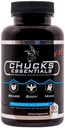 Chucks Essentials - Braded Mans Multivitamín, pre rýchlejšie rastúce medvedí, naložený s vitamíny a minerály nevyhnutné pre zdravé, hrubšie, silnejšie a rýchlejšie rastúce vlasy, 90 Kapsule