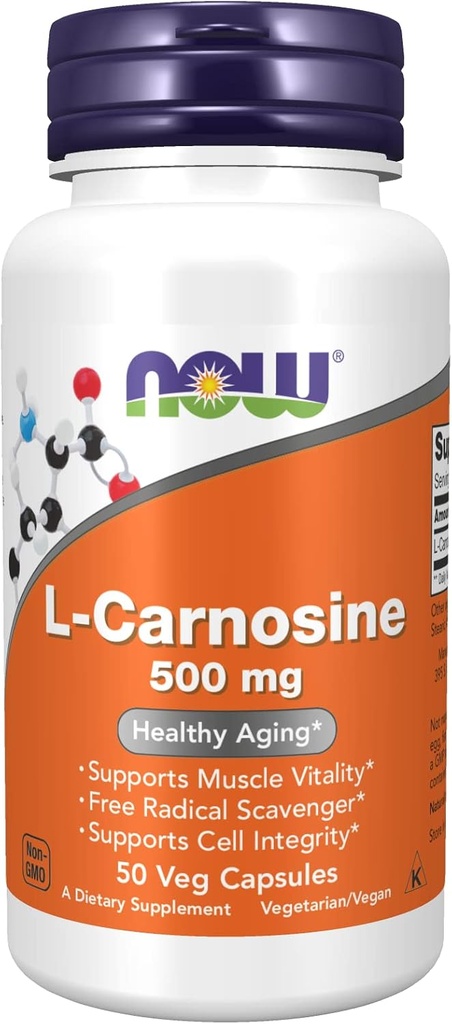 L-karnozín 500mg 50 VegiCaps (dávka 2)