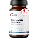 Dizajny pre zdravie Kyselina lipoová Supreme - 300mg Alpha Kyselina lipoová s taurínom - Vegan, Non-GMO ALA Supplement (60 kapsúl)