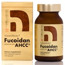 Fucoidan Powered with AHCC® Brown Seaweed Imunity Supplement with High Purity Organic Mekabu Mozuku Agaricus 1 fľaša - 160 Rastlinné kapsule vyrobené v Japonsku