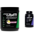 PRE JYM 30 Podáva ružové citróny a JYM ZMA Zinok/ Magnézium Kapsule Supplement 90 Vegetariánske kapsuly