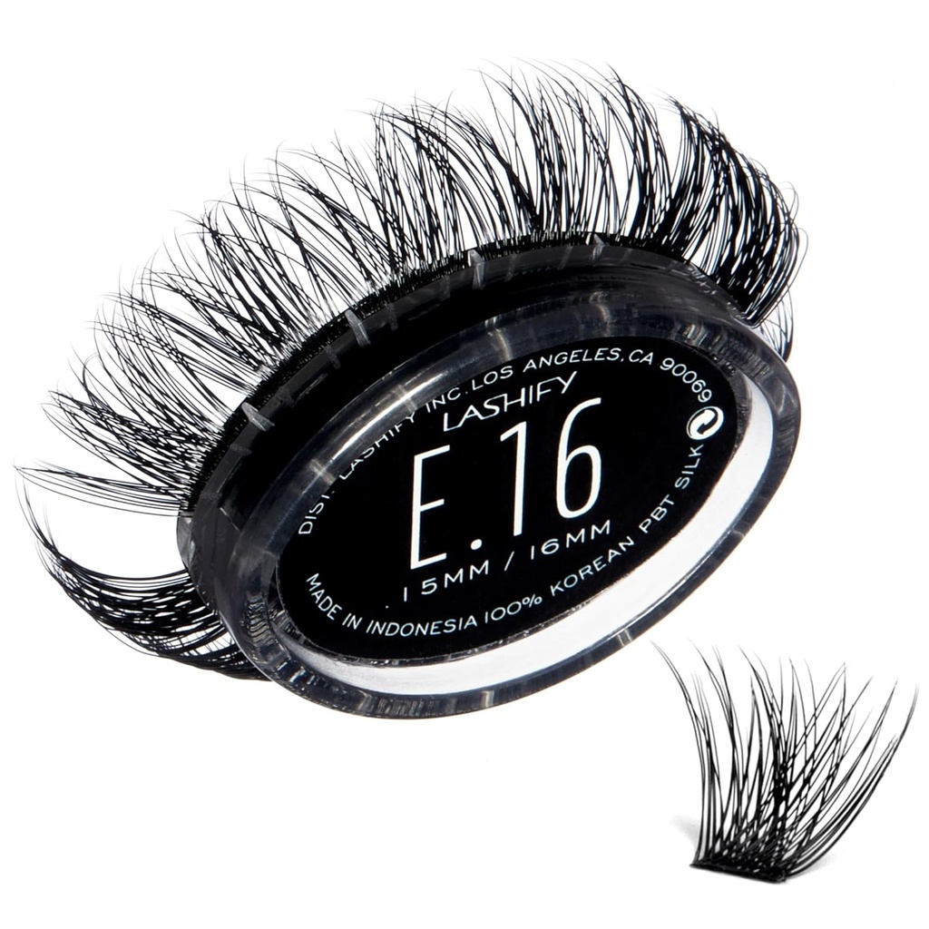 Lashife Extrémne 16mm Gossamer DIY predĺženie rias znovu naplniť, čierna, jednoduché falošné Lashes pridať Tremendous objem