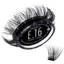 Lashife Extrémne 16mm Gossamer DIY predĺženie rias znovu naplniť, čierna, jednoduché falošné Lashes pridať Tremendous objem