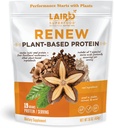 Laird Superfood Renew Plant-Based Protein Powder, 19 Grams Protein, Vegan with Sasha Inchi Seed Protein, Four Functional Huby, Conservative Free, Gluten-Free, Dairy-Free, 16 oz. Vrece