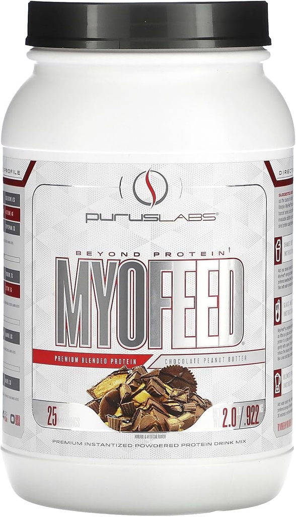 PURUS LABS Myofeed Pb2, čokoláda, 2 libra