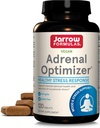 Jarrow Formula Adrenal Optimizer - 120 tabliet - podporuje adrenálne zdravie, obnovenie a zníženie stresu - kombinácia 11 Nutrients & Nutraceuticals - 60 Servings