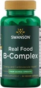 Swanson Real Food Vitamín B- Complex 60 Veg kapsuly