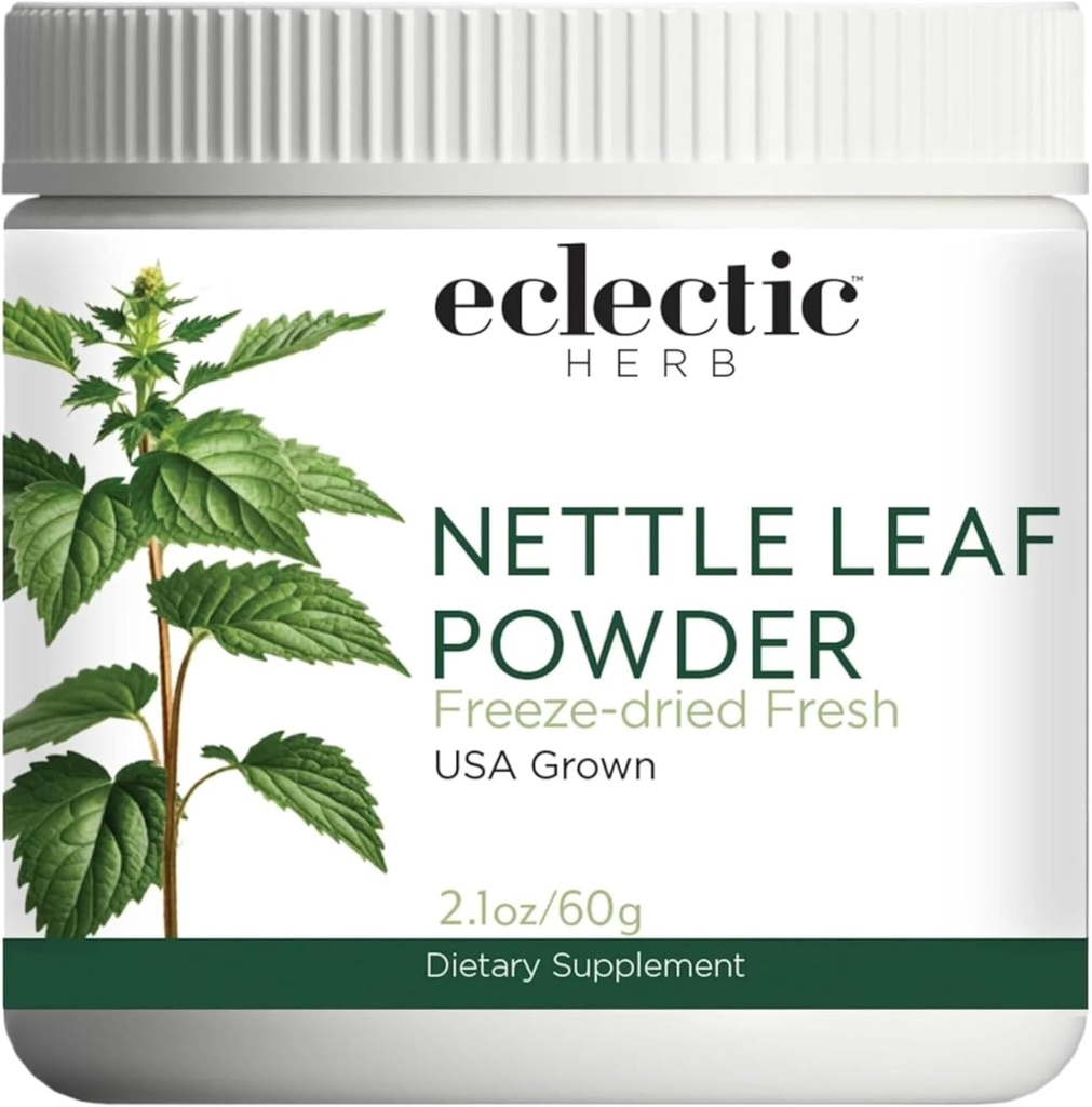 Eclectic Institute Raw Fresh Fresh Freeze-Dried Nettle Leaf Whole Food Powder