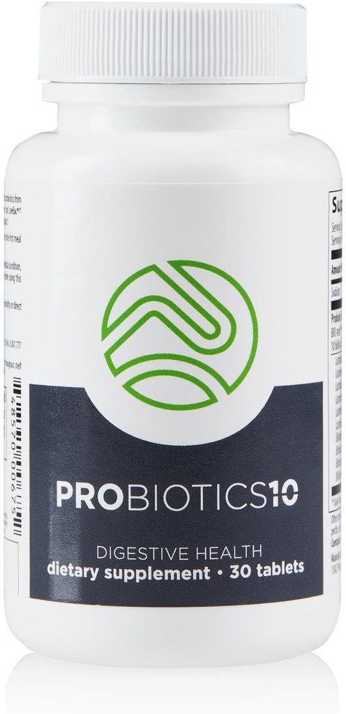 NutriClean Probiotiká-10 Tráviace zdravie podľa trhu Amerika - jedno fľaše (30 Servings)