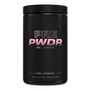 PWDRS prášok pred tréningom, všetky prírodné pred tréningom pre energiu, čerpadlo, vytrvalosť a sila, s kofeínom (Pink Lemonade)