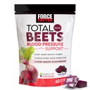 Force Factor Total Repets Krvný tlak podpora Doplnky s Beet Powder, Great-Tuting Repets Žuvačky pre srdce zdravej energie, a zvýšenie oxidu dusnatého, 60 Žuvačky