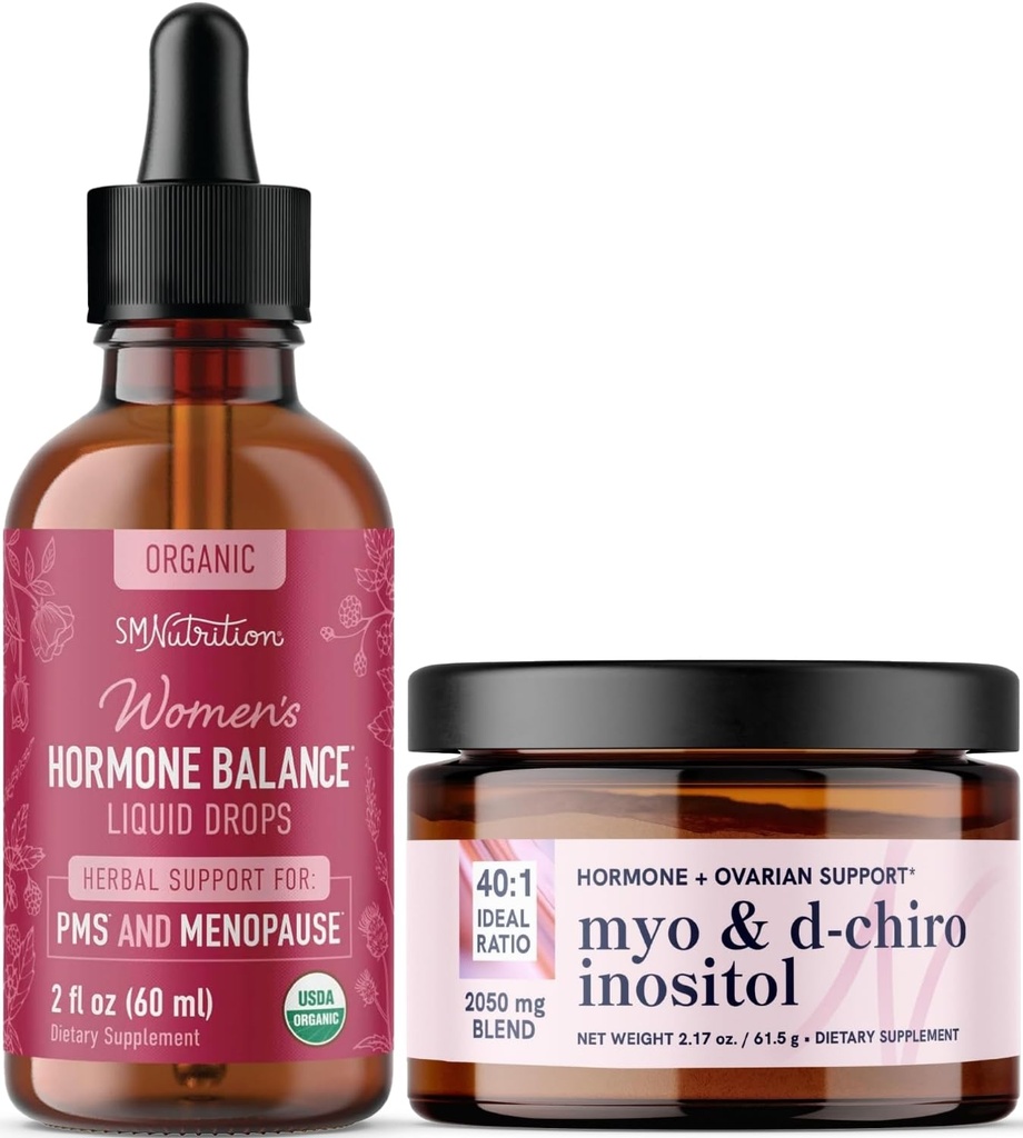 Myo-Inozitol Powder Complex & Herbal Hormone Balance Tincture 