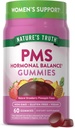 Príroda Pravda PMS Hormonálna Balance Podpora Gummy pre ženy 