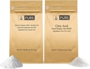 Pure Original Ingredients Vitamin C Powder and Citric Acid Powder