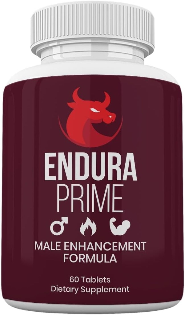 Endura Prime Pills, Endura Prime Male Supplement Advanced Formula, 60 Počet