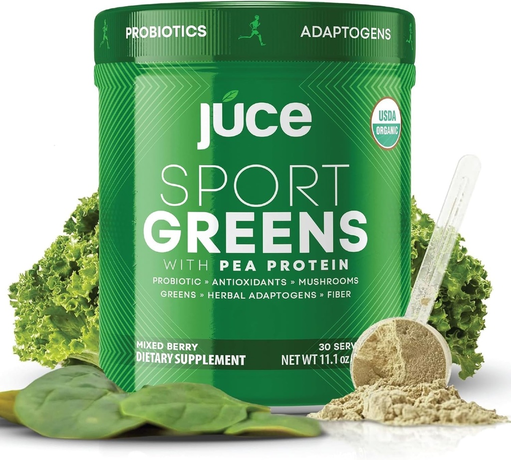 Juce SG7 Sport Greens Powder Supplement 