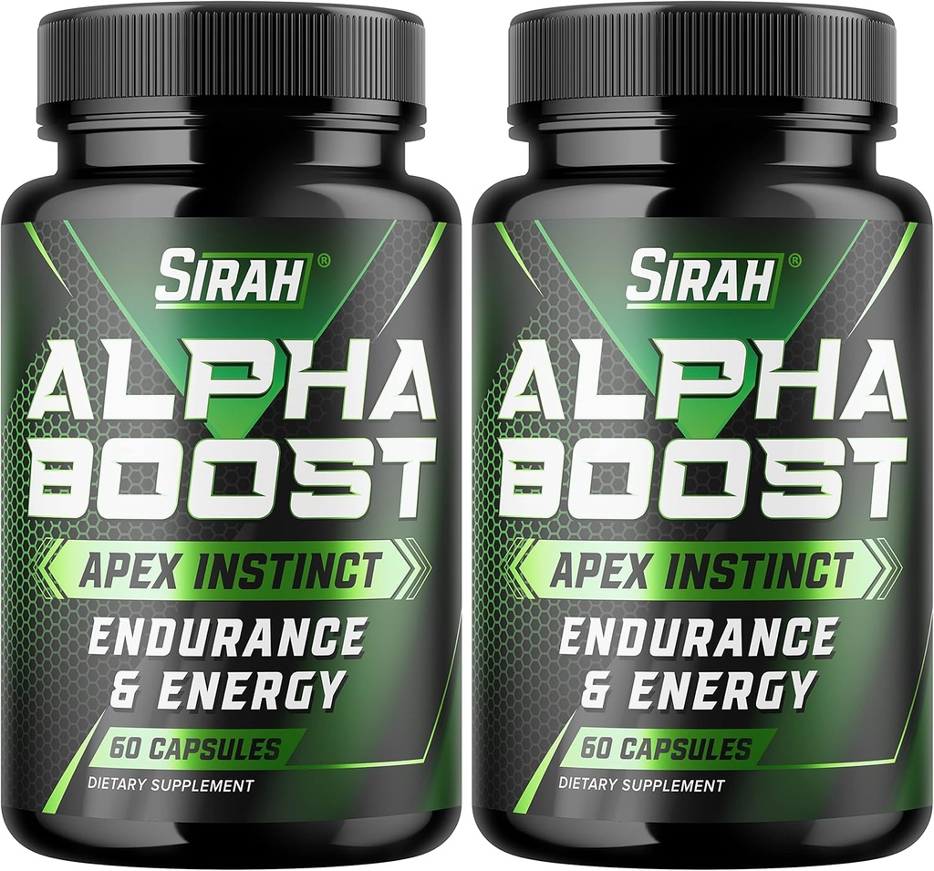 Testosterone Booster for Men - Male Enhancing Supplement - Test Booster for Endurance, Drive, Stamina, Strength, Size, Libido & Lean Muscle Growth - Supports Healthy Blood Circulation - 120 Pills