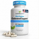 Cholesterol Supplement - All-Natural Ingredients to Support Normal Colesterol Levels. Podporuje optimálnu cirkuláciu. 60 kapsúl