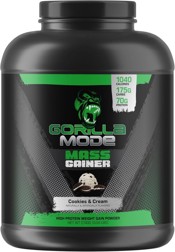 Gorilla Mind Mass Gainer (Cookies & Cream)