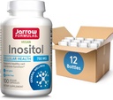 Jarrow Formules Inozitol 750 mg, Dietary Supplement, Liver Support for Cellular Health and General Wellness, 100 Veggie Capsules, Až 100 Day Supply (Pack OF12)